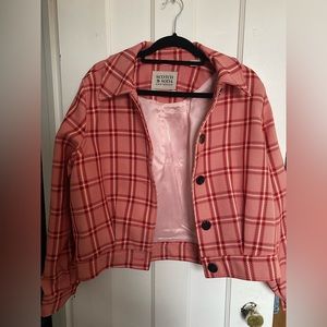 Scotch & Soda Red Plaid Jacket